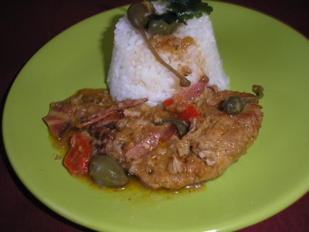 Szűzpecsenye pikánsan.