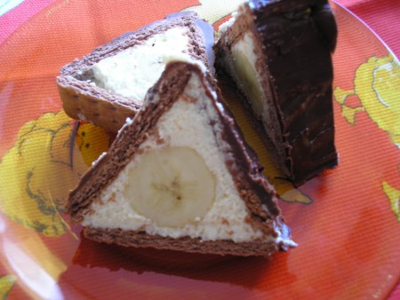 Banános Be-Be kekszes.